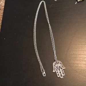 Hamsa hand necklace